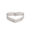 Tart Ring - Perforated Heart - 10cm - Decora