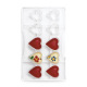 Moule chocolat - Coeur/10pcs - Decora