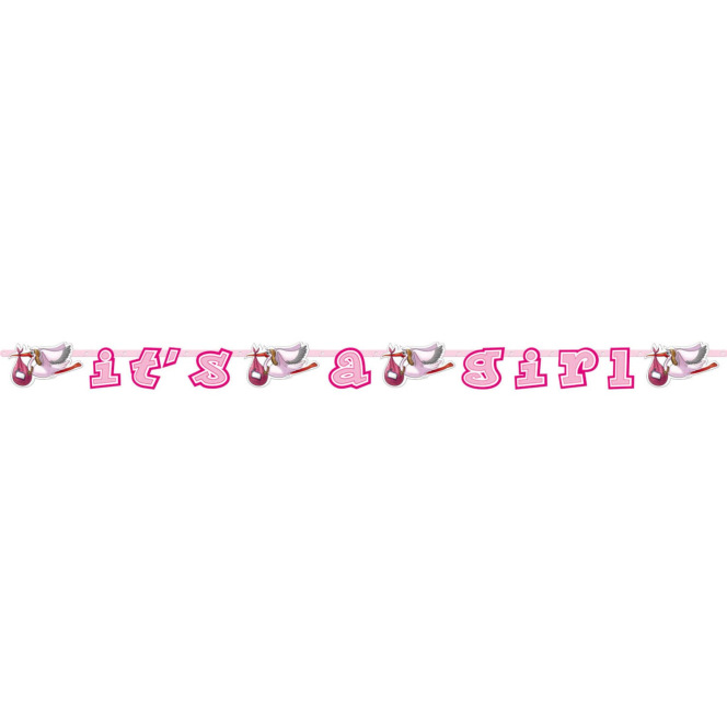 Guirlande de lettres - Naissance Fille - Folat