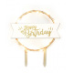 Taart Topper Led - Happy Birthday - Scrapcooking