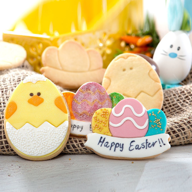 Cookie Cutters - Easter Eggs - Decora