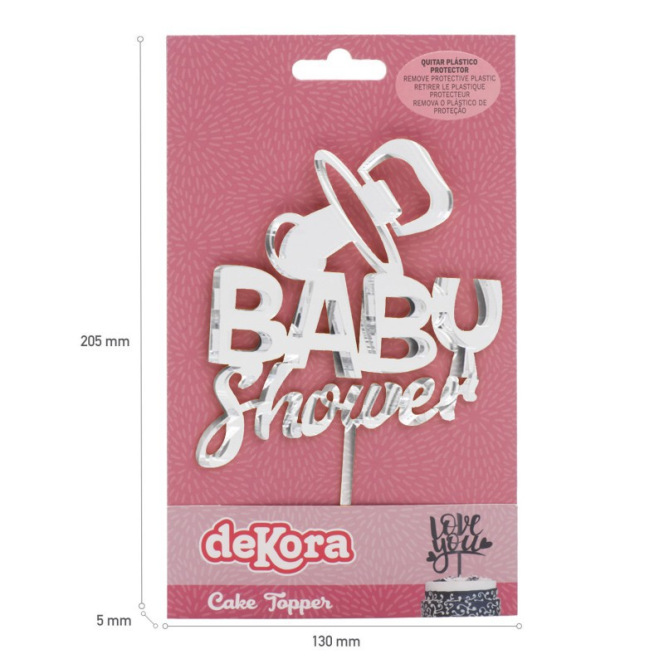 Cake Topper - Baby Shower - Dekora