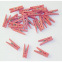 Mini pinces à linge - Rose 24pcs - Folat