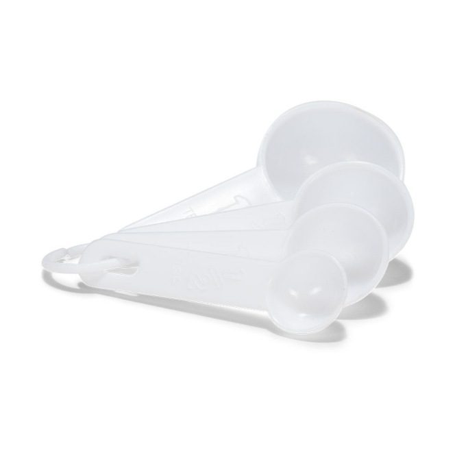 Measuring Spoons - Plastic 4pcs - Patisse