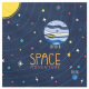 20 Napkins - Space - PartyDeco