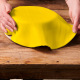 Rouleau de pâte à sucre étalée - Jaune (Mellow Yellow)  FunCakes
