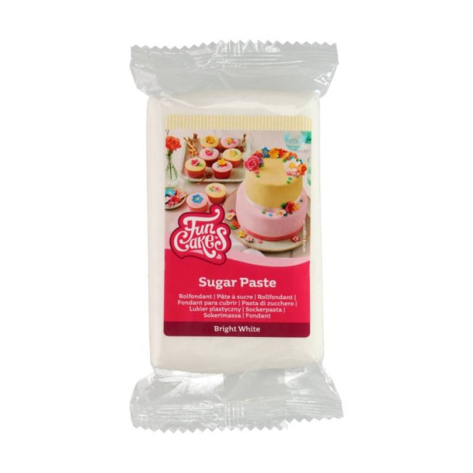 Pâte à sucre blanche pour patisserie Scrapcooking 100 g