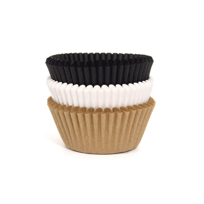 Caissettes à cupcake assorties - 75pcs - House of Marie