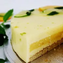 Entremet aux agrumes