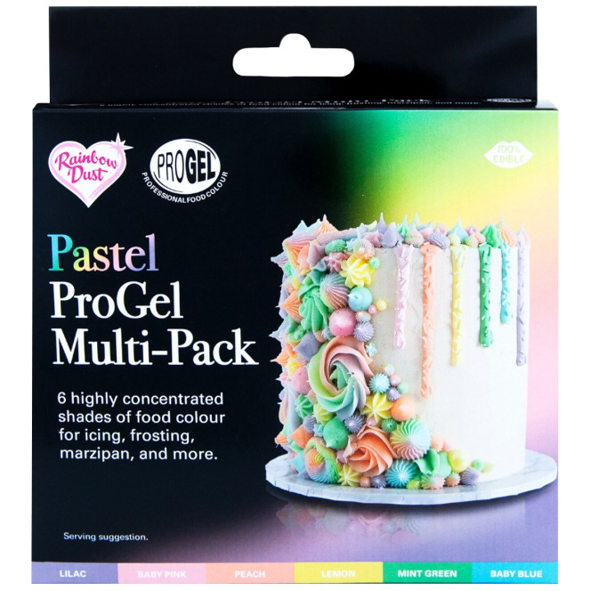 ProGel Multipack Pastel 6pc