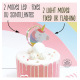 Cake topper led - Licorne - Scrapcooking