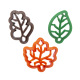 Cookie cutter - Autumn leaves - 3pcs - Decora