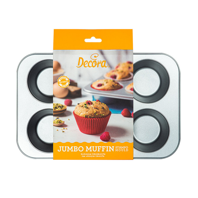 Jumbo muffinvorm - Decora