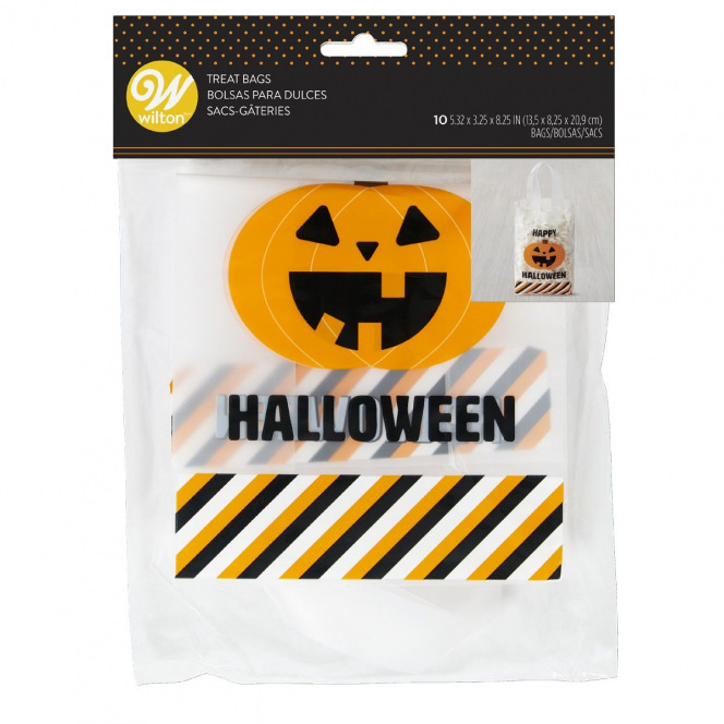 Treat Bags - Halloween - 10pcs - Wilton
