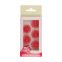 Marzipan Decorations Roses - Pink/6pcs - Funcakes