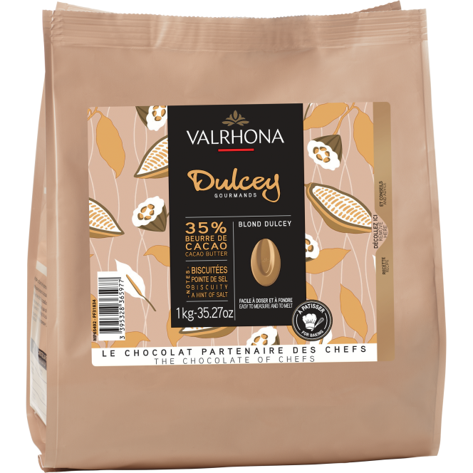 Blonde Chocolade - Dulcey 35% - Valrhona