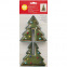 3D Kerstboom Koekjes Uitsteker / 2st - Wilton
