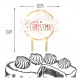 Cake topper led - Merry Christmas - Scrapcooking