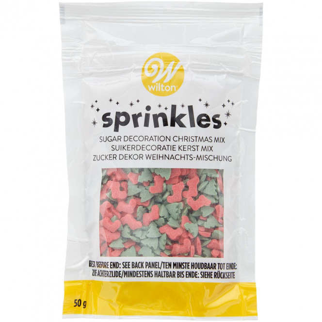  Holly Mix Sprinkles -104g - Wilton
