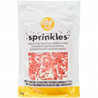 Candy Cane Mix Sprinkles 56g - Wilton