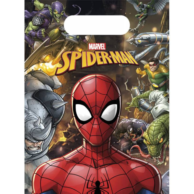 Sachets de bonbons Spiderman 6pcs