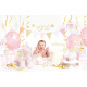 Party Decoration Set – first Birthday/Gold – PartyDeco