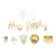 Feestdecoratieset – Gouden Verjaardag – PartyDeco
