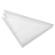 100 triangles de papier parchemin - Wilton