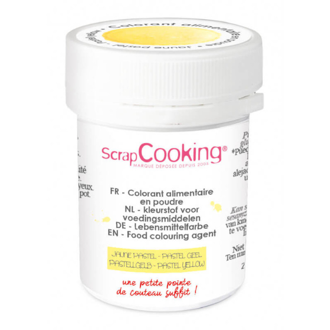 Fast test : spray alimentaire or nacré Scrap Cooking 