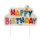 Birthday Candle – Festive happy Birthday - Dekora