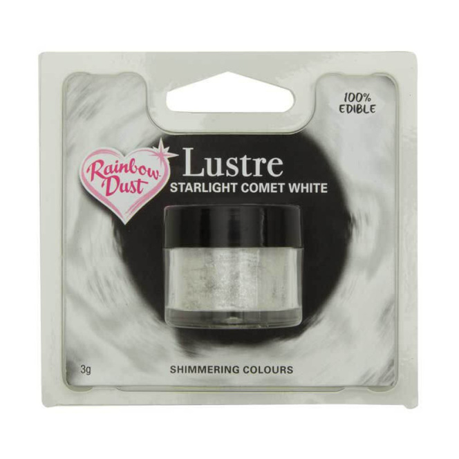 Poudre scintillante- comete blanche