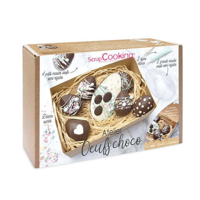 Atelier oeufs en chocolat - ScrapCooking