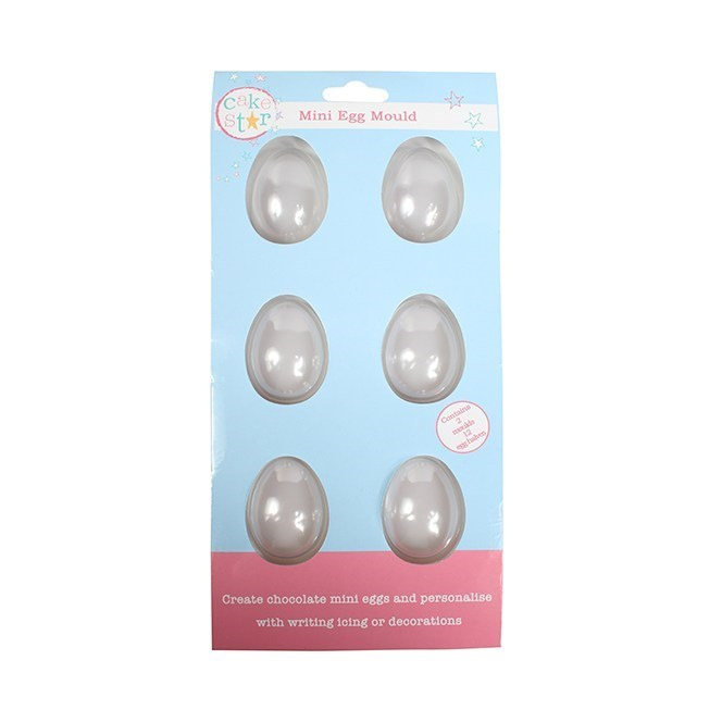 Cake Star Mould Cracked Half Egg Large set/2