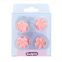 Sugar decoration - Pink flowers / 12pcs - Culpitt