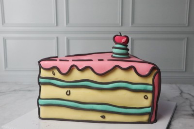 Le cartoon cake est la tendance actuelle du cake design.