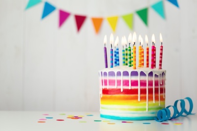 Décoration pour gâteau, des sucres aux bougies