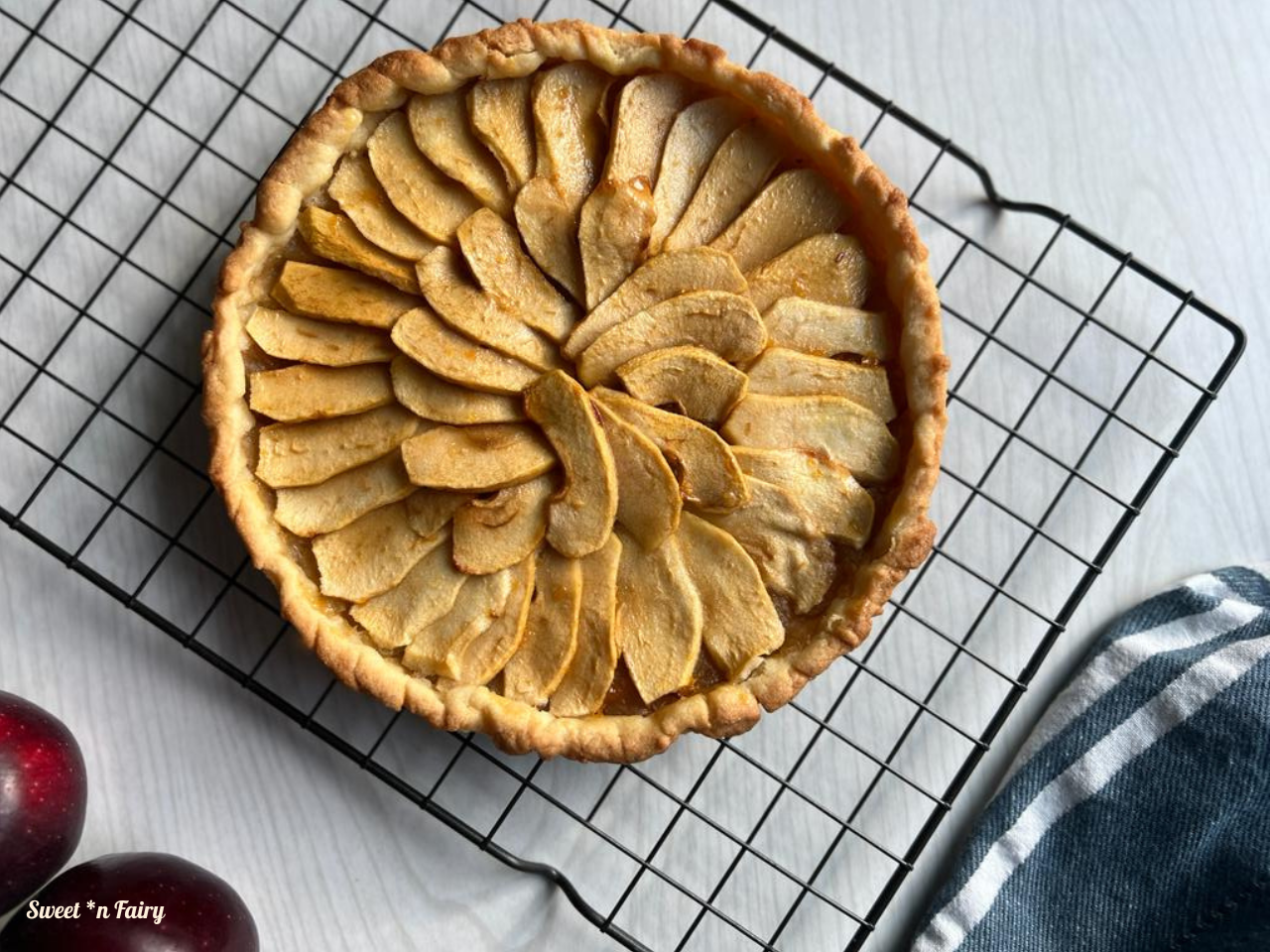 Tarte sablée aux pommes